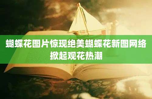 蝴蝶花图片惊现绝美蝴蝶花新图网络掀起观花热潮